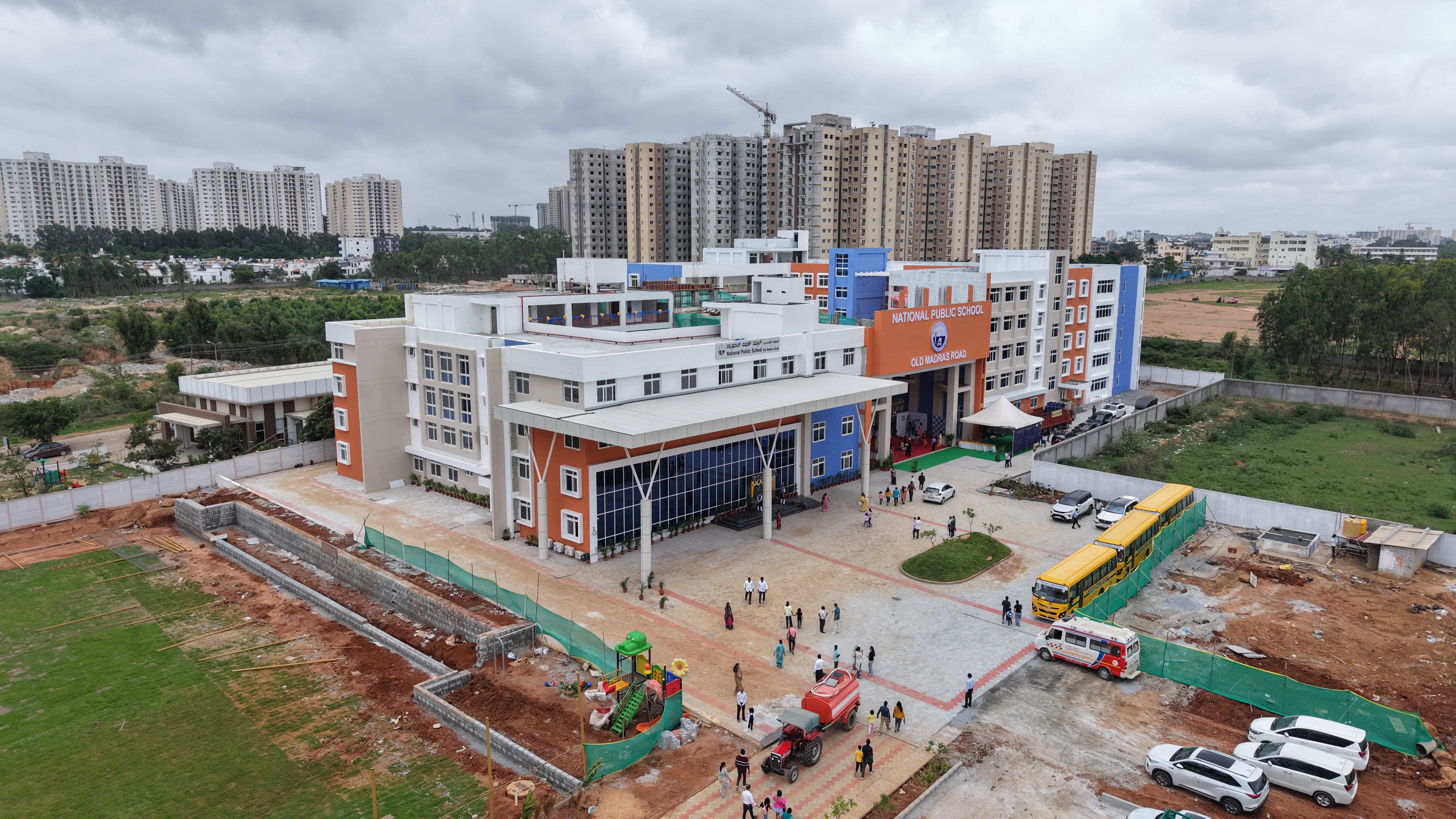 National Public School (OMR) Front